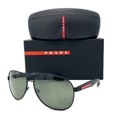 prada sunglasses ps53ps|Prada PS53PS LIFESTYLE Pilot Sunglasses For Men+ BUNDLE .